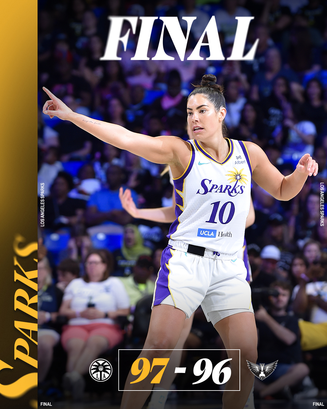 火花首发5人得分全上双，得分90+本赛季取得13胜1负